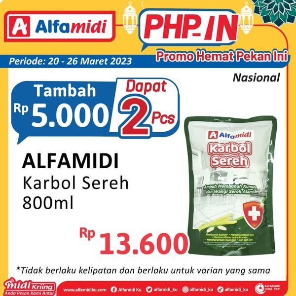 Katalog Promo Alfamidi Hemat Satu Pekan