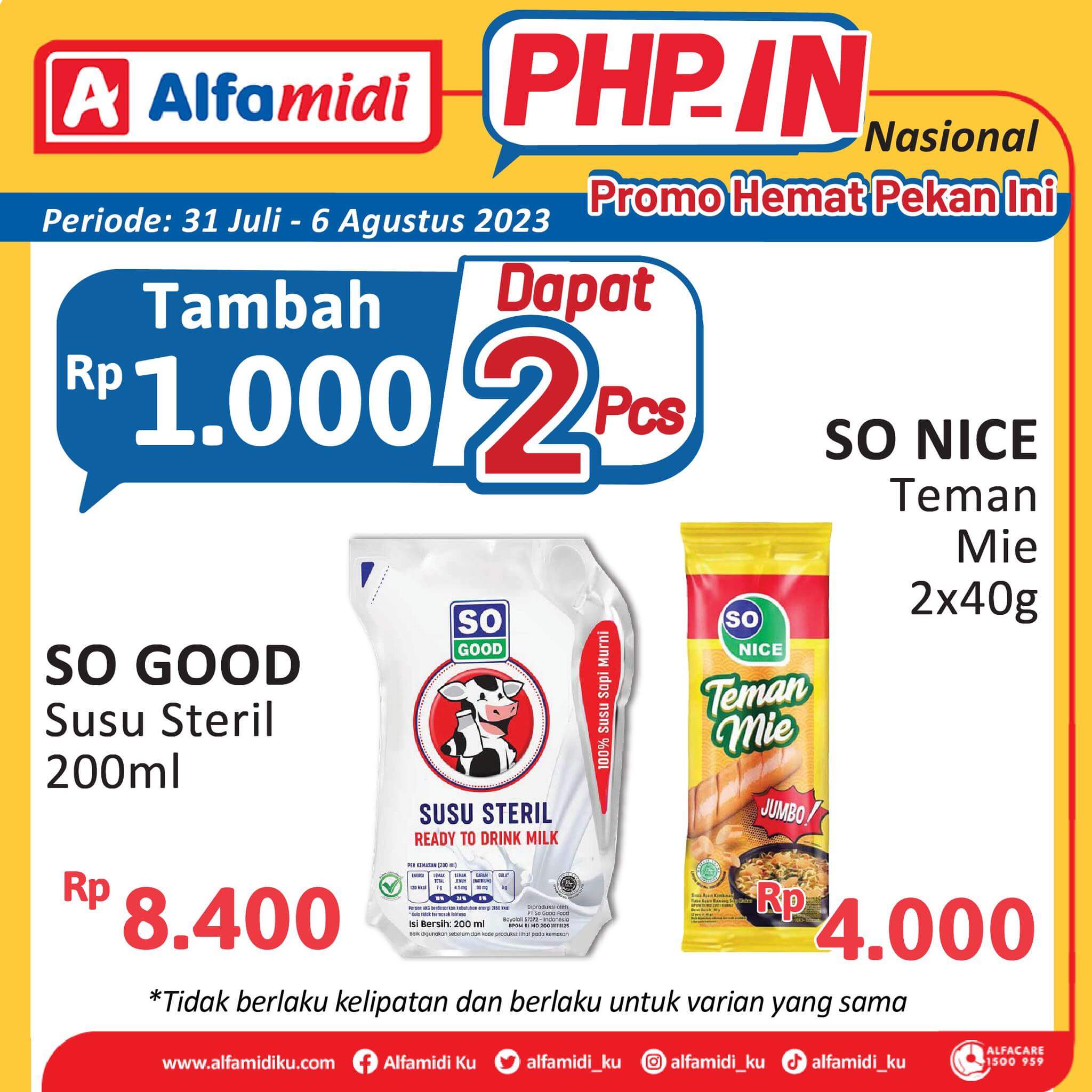 Katalog Promo Alfamidi Hemat Satu Pekan