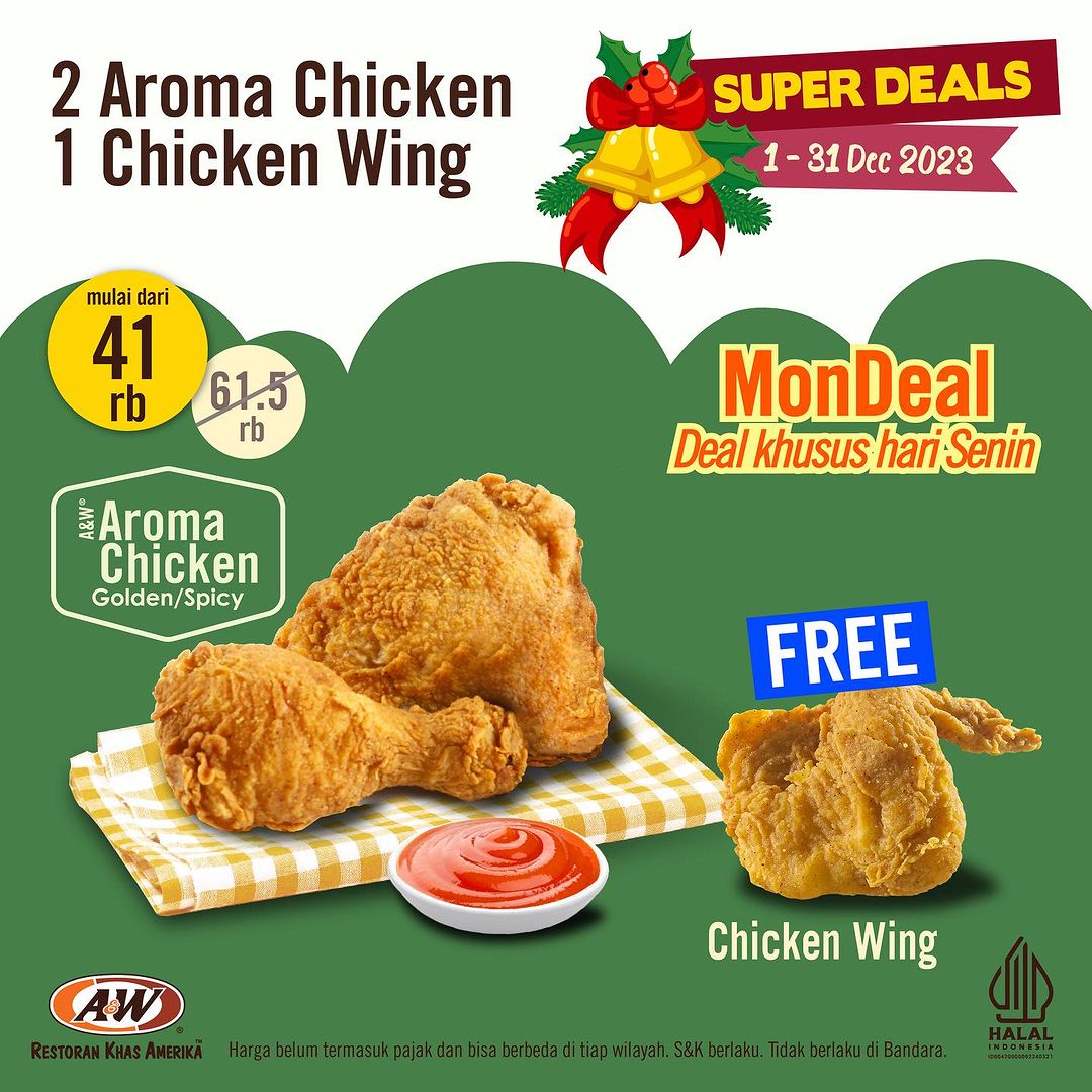 Promo A&W Super Deals Desember