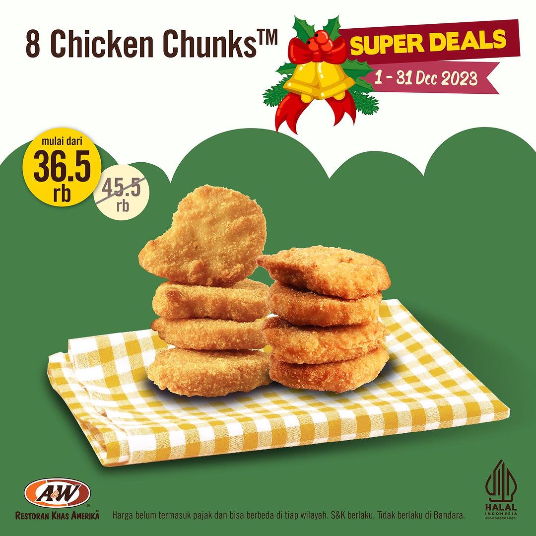 Promo A&W Super Deals Desember
