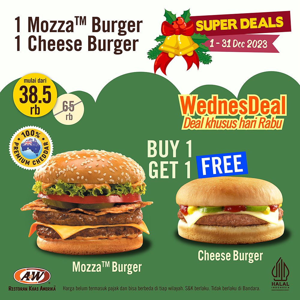 Promo A&W Super Deals Desember