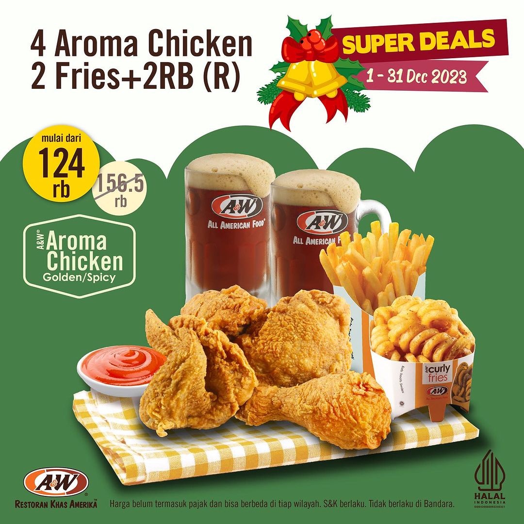 Promo A&W Super Deals Desember