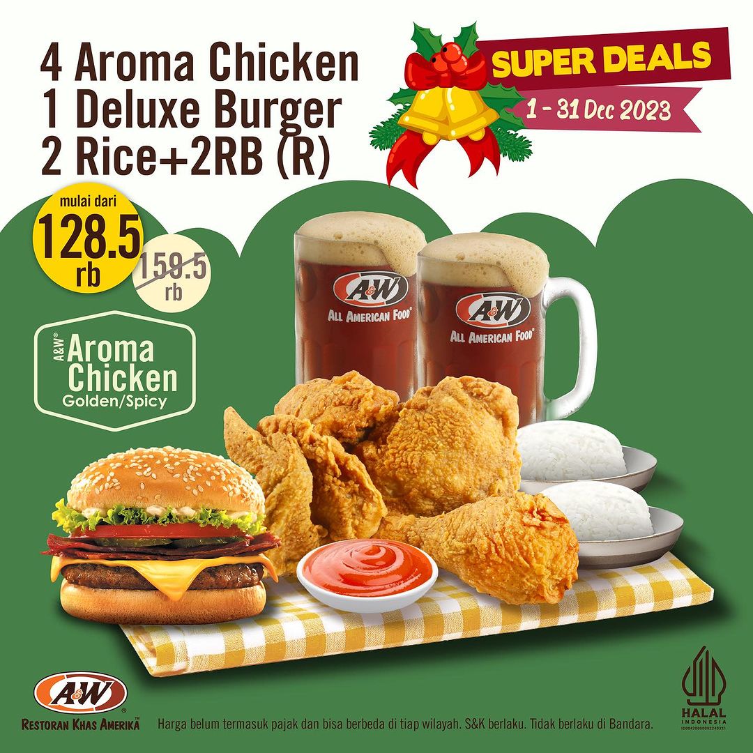 Promo A&W Super Deals Desember