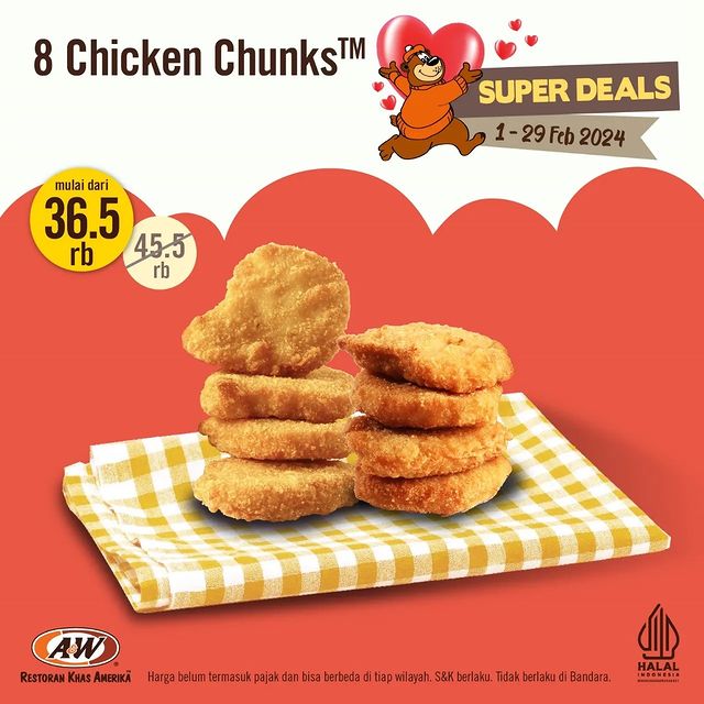 Promo A&W Super Deals Februari
