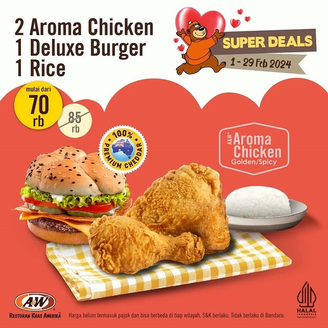 Promo A&W Super Deals Februari
