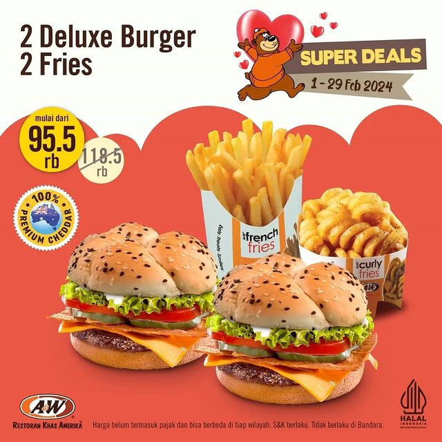Promo A&W Super Deals Februari