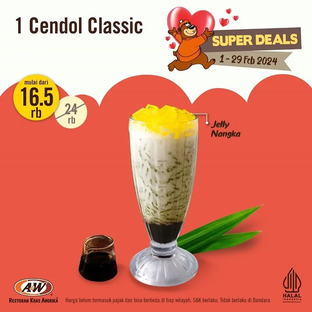 Promo A&W Super Deals Februari