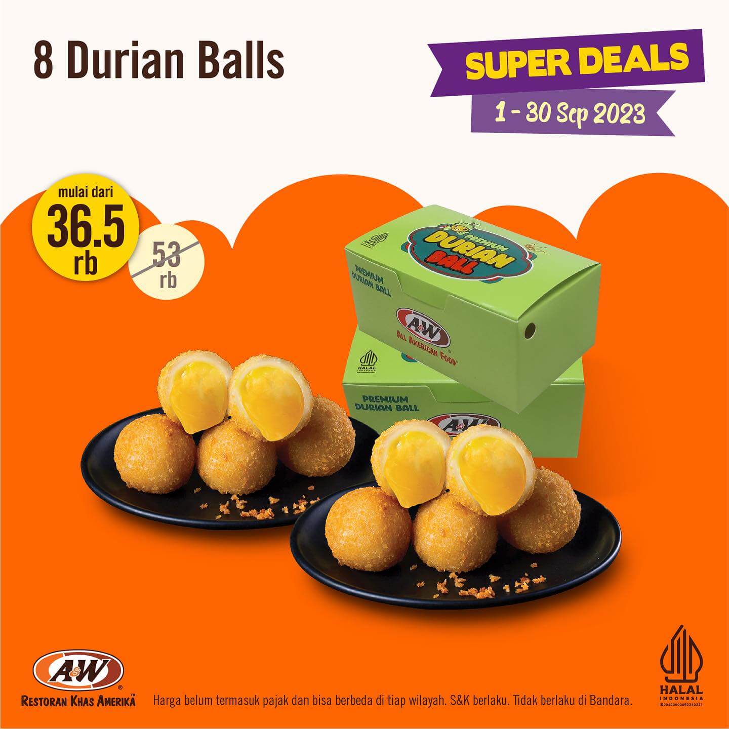 Promo A&W Super Deals September