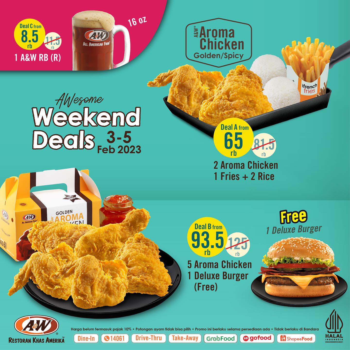 Weekend deal