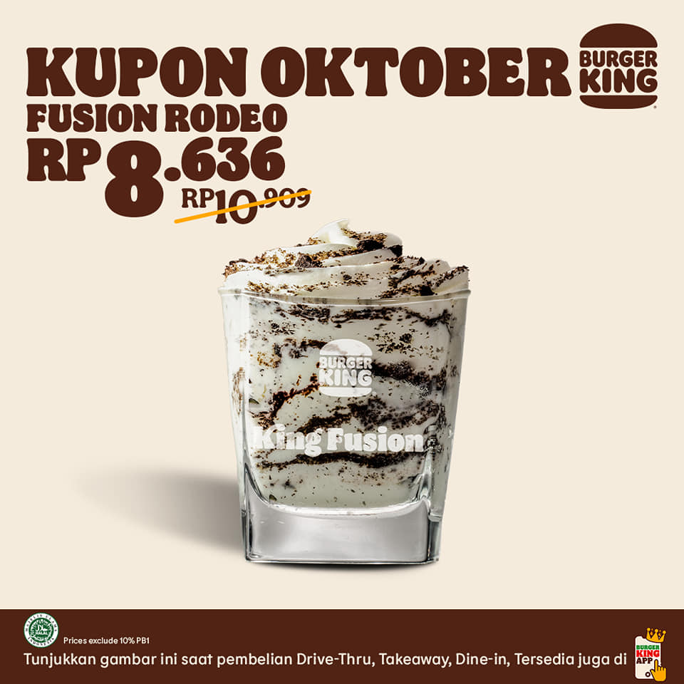 Promo Burger King Kupon Oktober Hemat Hingga 50%