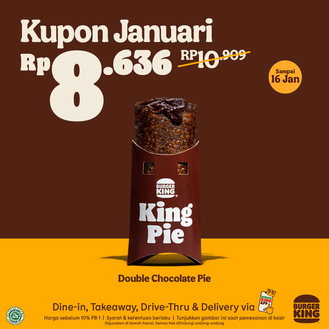 Promo Burger King Kupon Januari