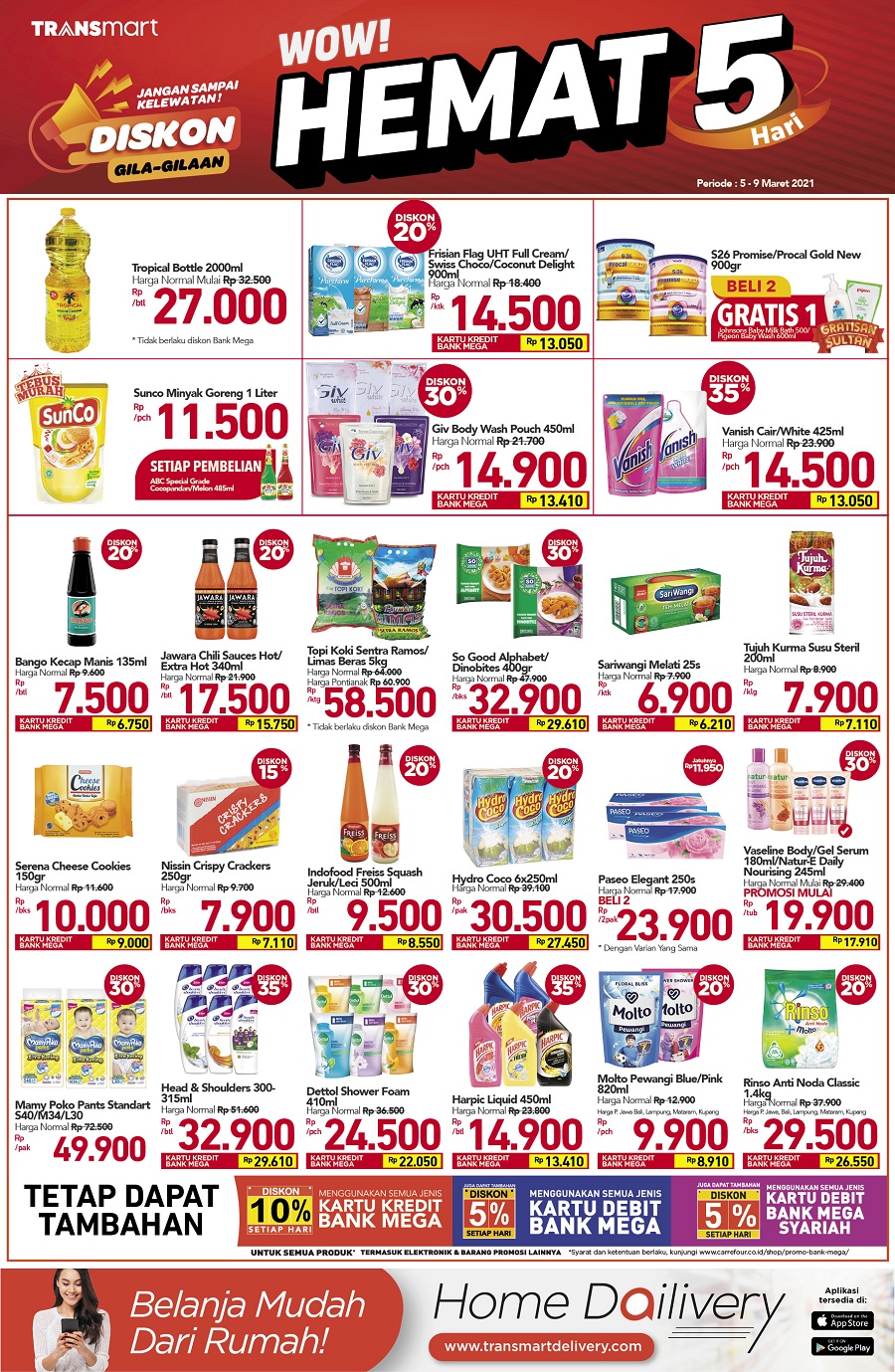 Katalog Promo Transmart Carrefour Akhir Pekan