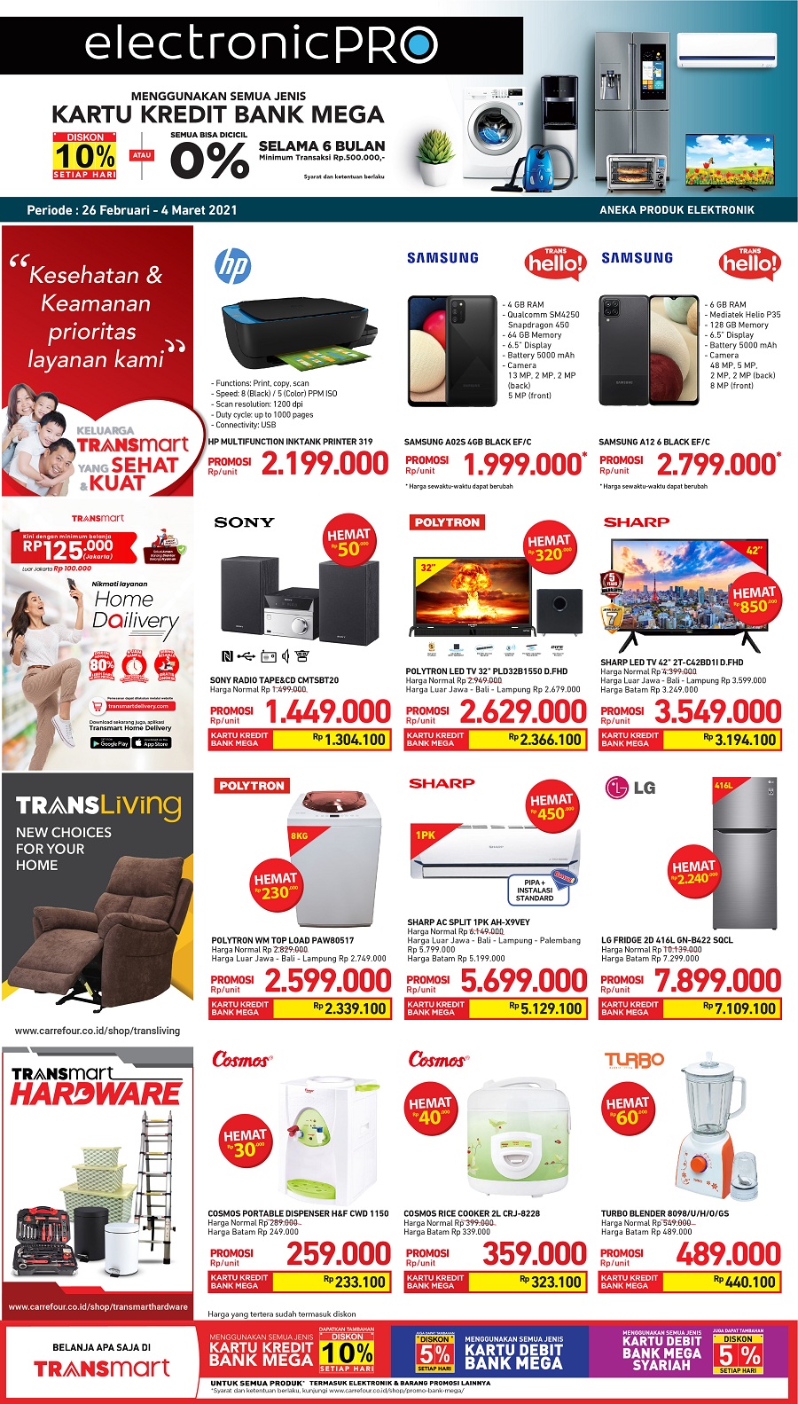 Katalog Promo Transmart Carrefour Akhir Pekan