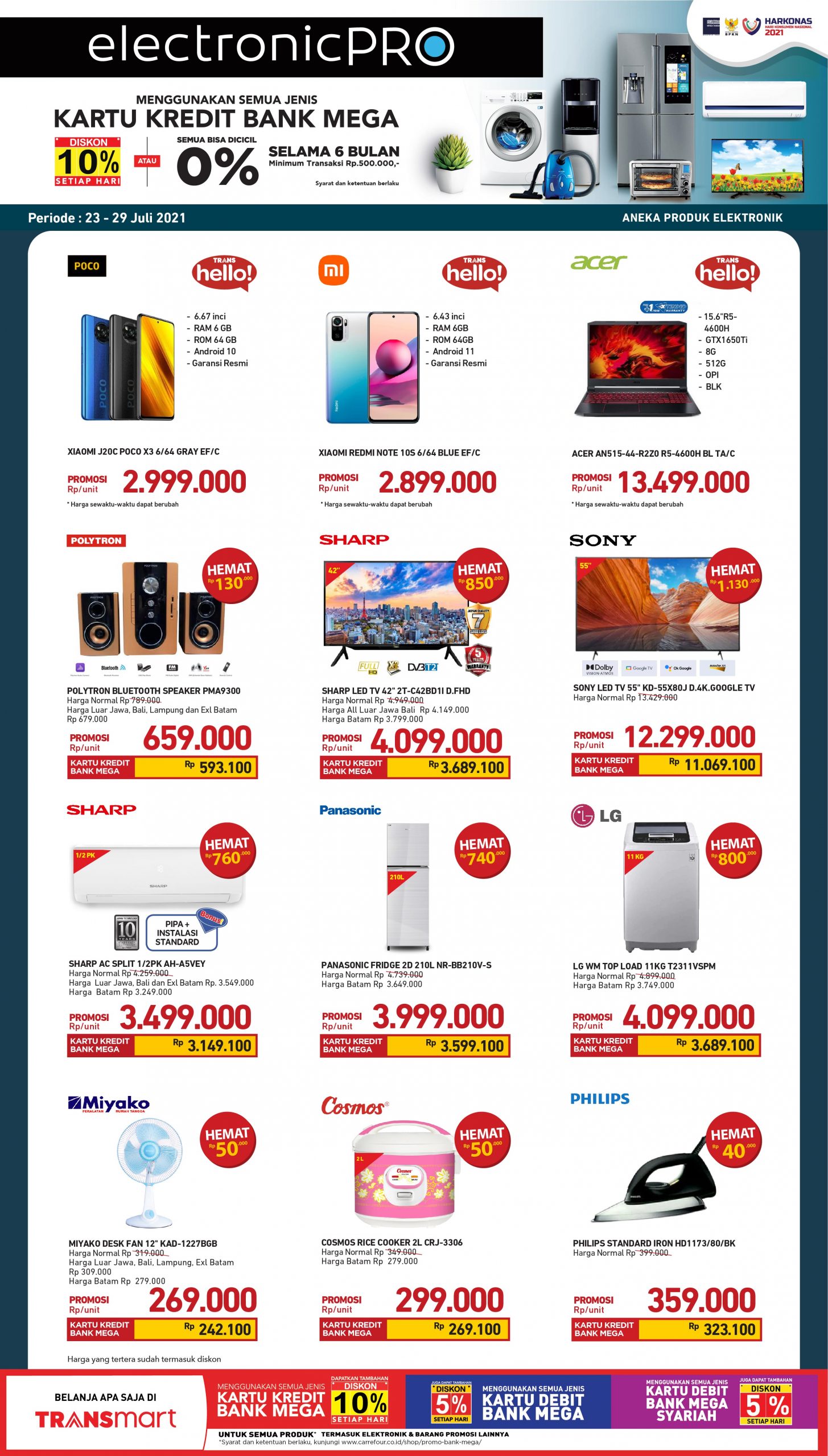 Katalog Promo Transmart Carrefour Akhir Pekan