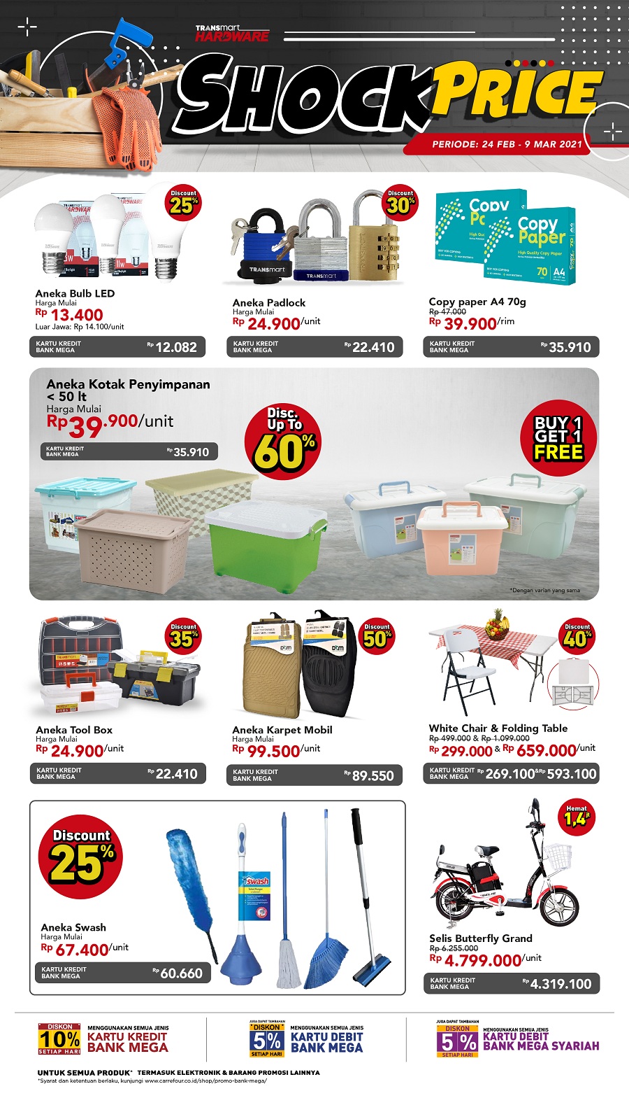 Katalog Promo Transmart Carrefour Akhir Pekan
