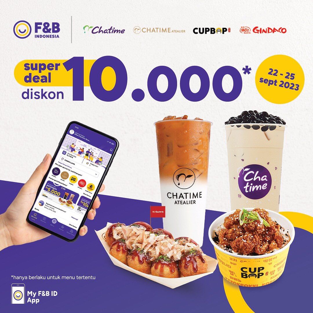Promo Chatime Payday Special Beli 2 Minuman Ukuran Regular Rp29.000