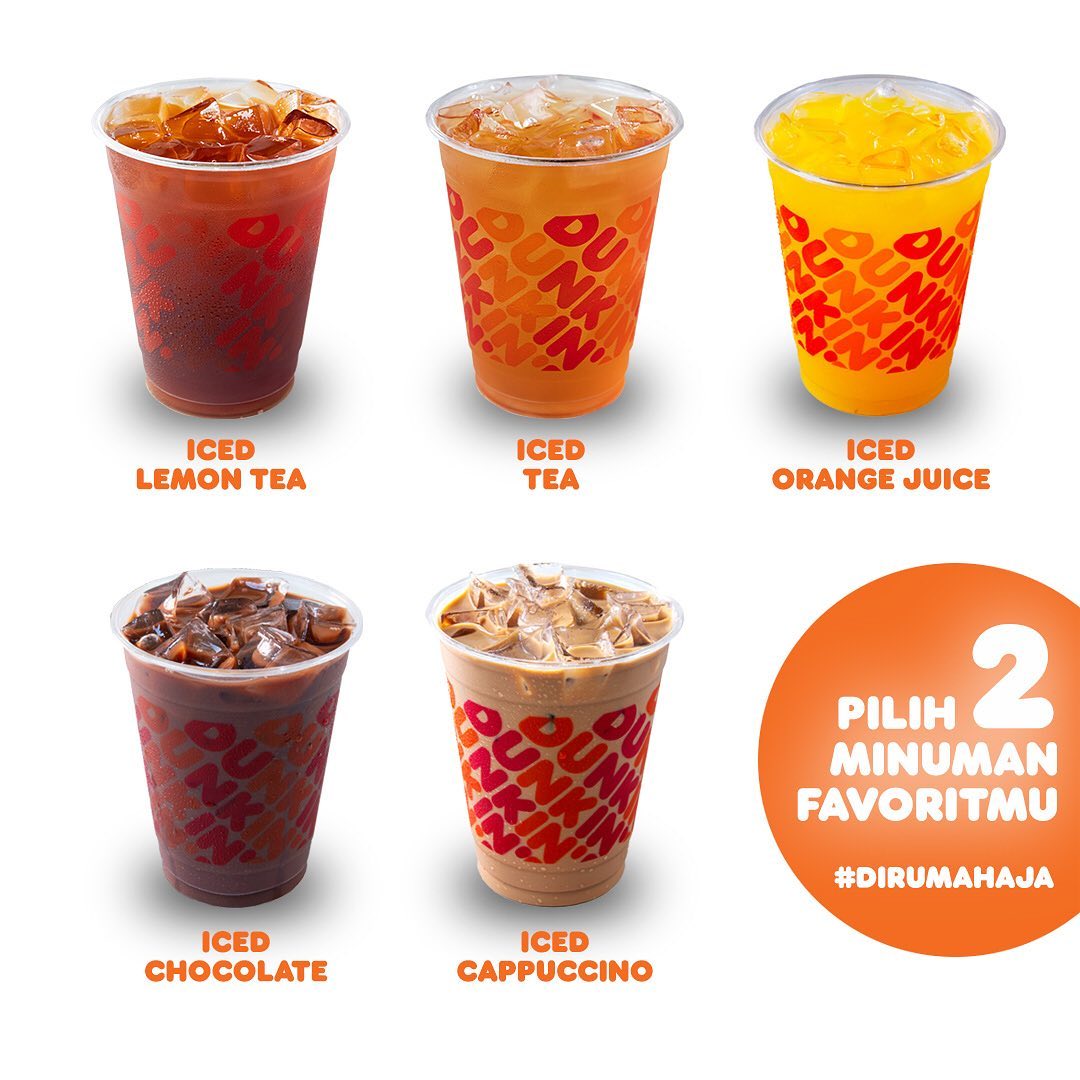 Promo Dunkin' Donuts Paket Di Rumah Aja Mulai Rp80.000