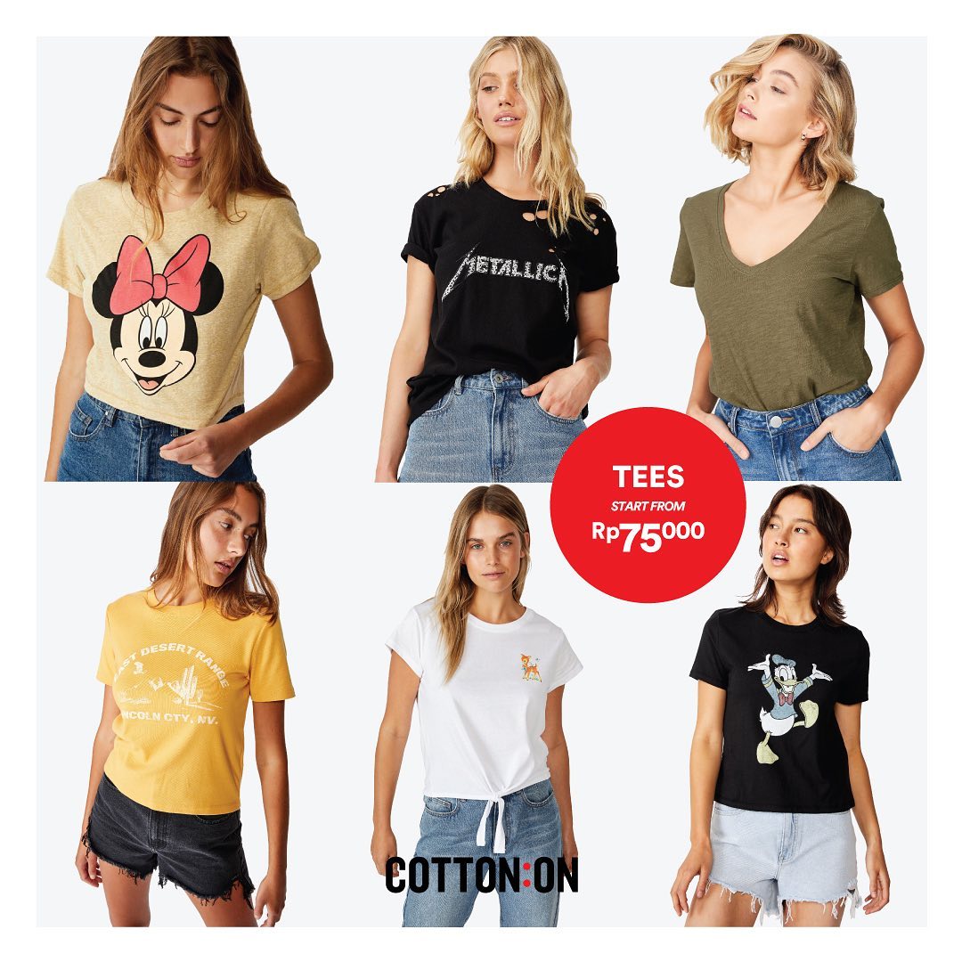 Promo Cotton On Diskon Hingga 70%
