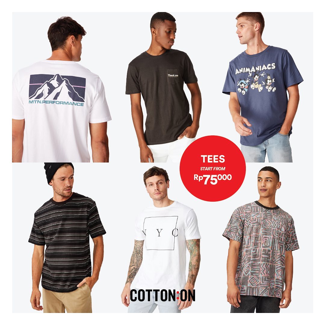 Promo Cotton On Diskon Hingga 70%