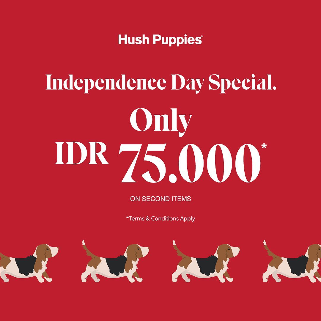 promo hush puppies 2020