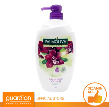 2 pcs Palmolive Shower Gel Black Orchid and Milk 1 Liter