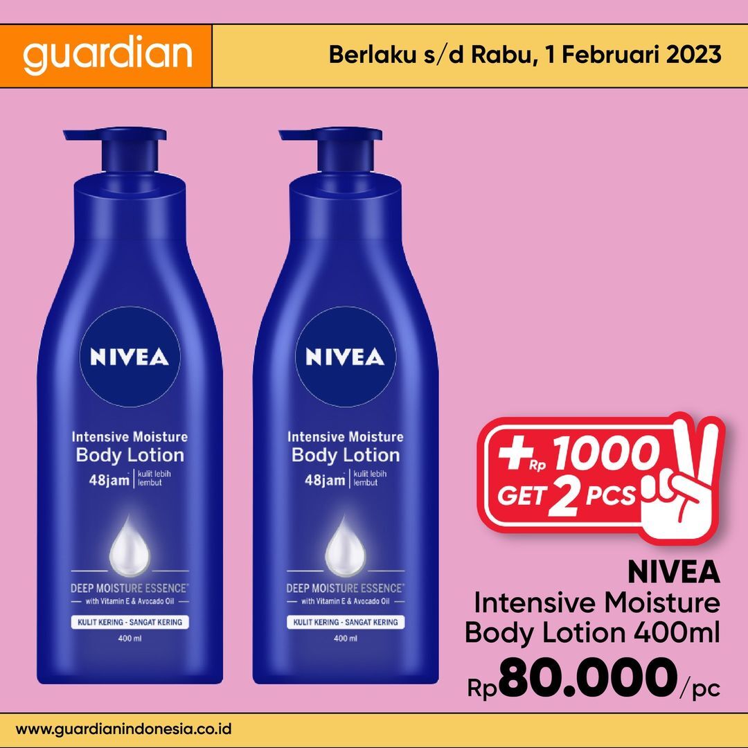 Katalog Promo Guardian Tambah Rp1000 Dapat 2