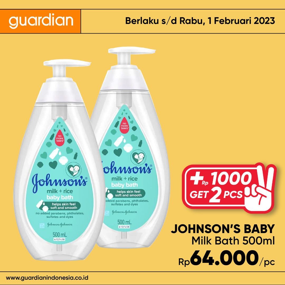 Katalog Promo Guardian Tambah Rp1000 Dapat 2