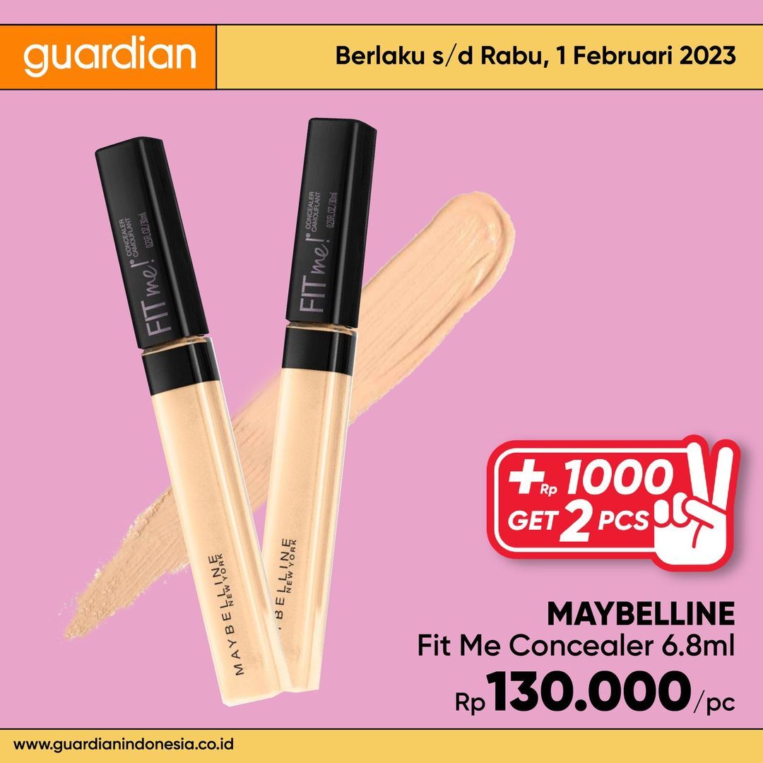 Katalog Promo Guardian Tambah Rp1000 Dapat 2