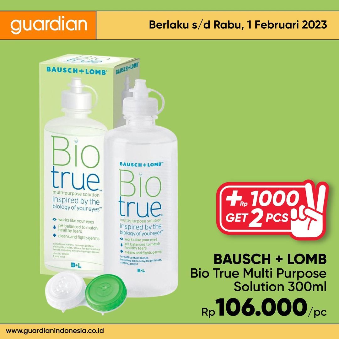 Katalog Promo Guardian Tambah Rp1000 Dapat 2