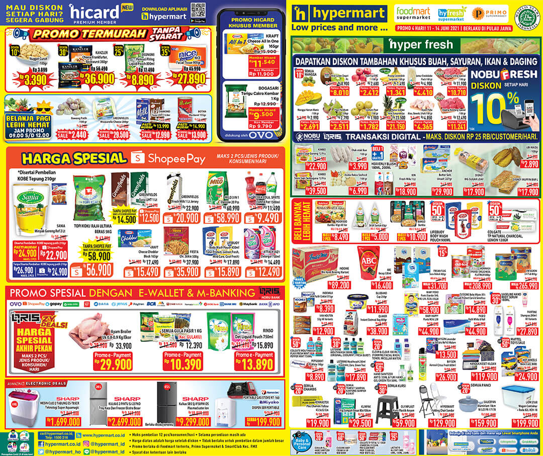 Katalog Promo Hypermart Akhir Pekan