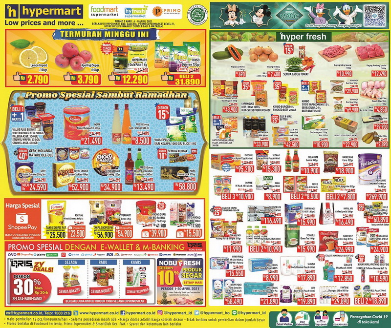 Katalog Promo Hypermart Awal Pekan