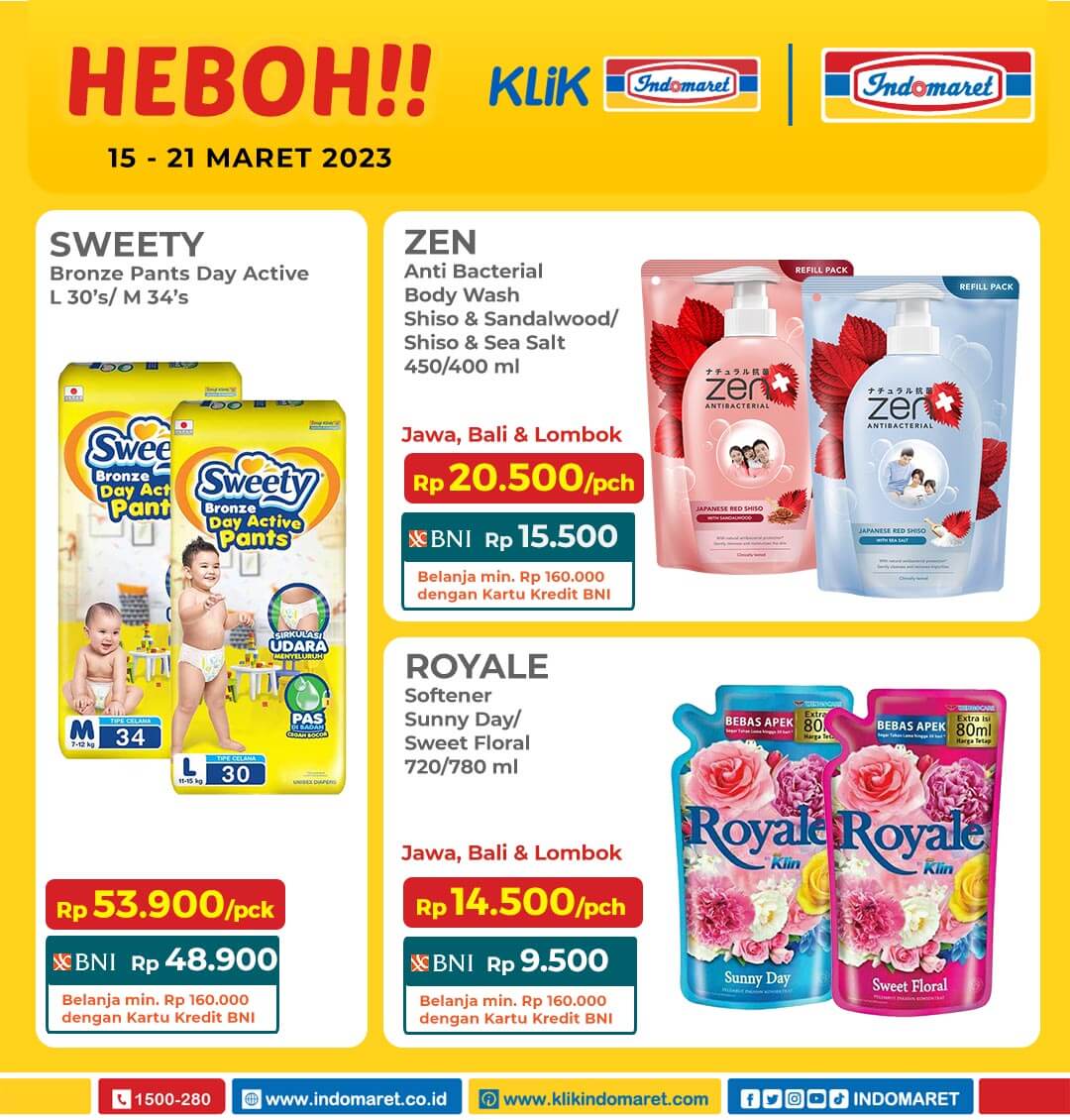 Katalog Promo Indomaret Heboh dan Product of The Week