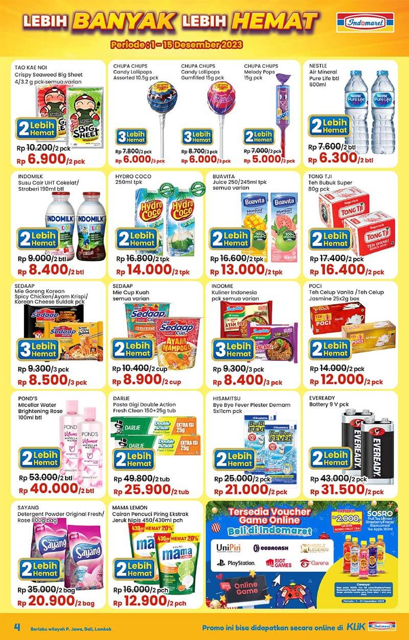 Katalog Promo Indomaret Super Hemat