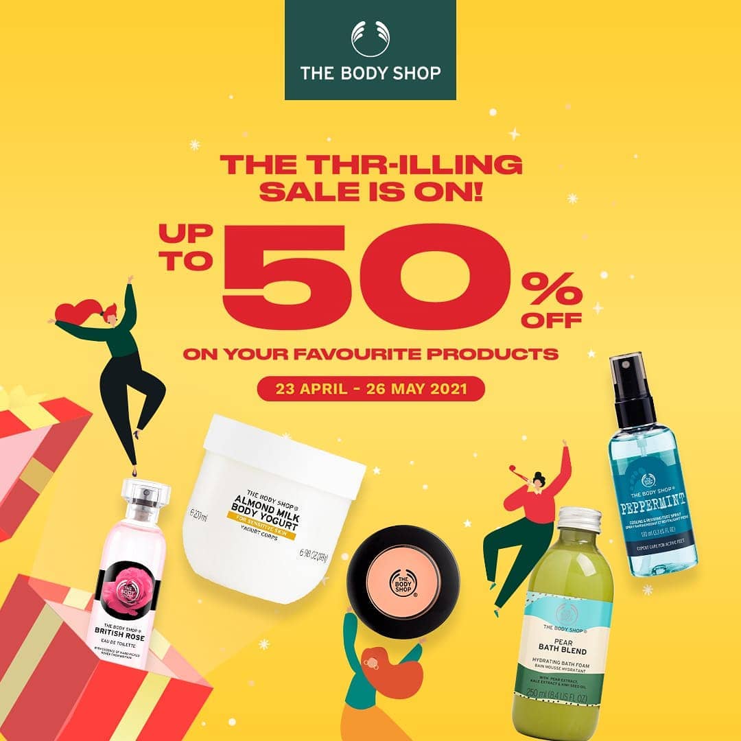 Promo The Body Shop Diskon Hingga 50%