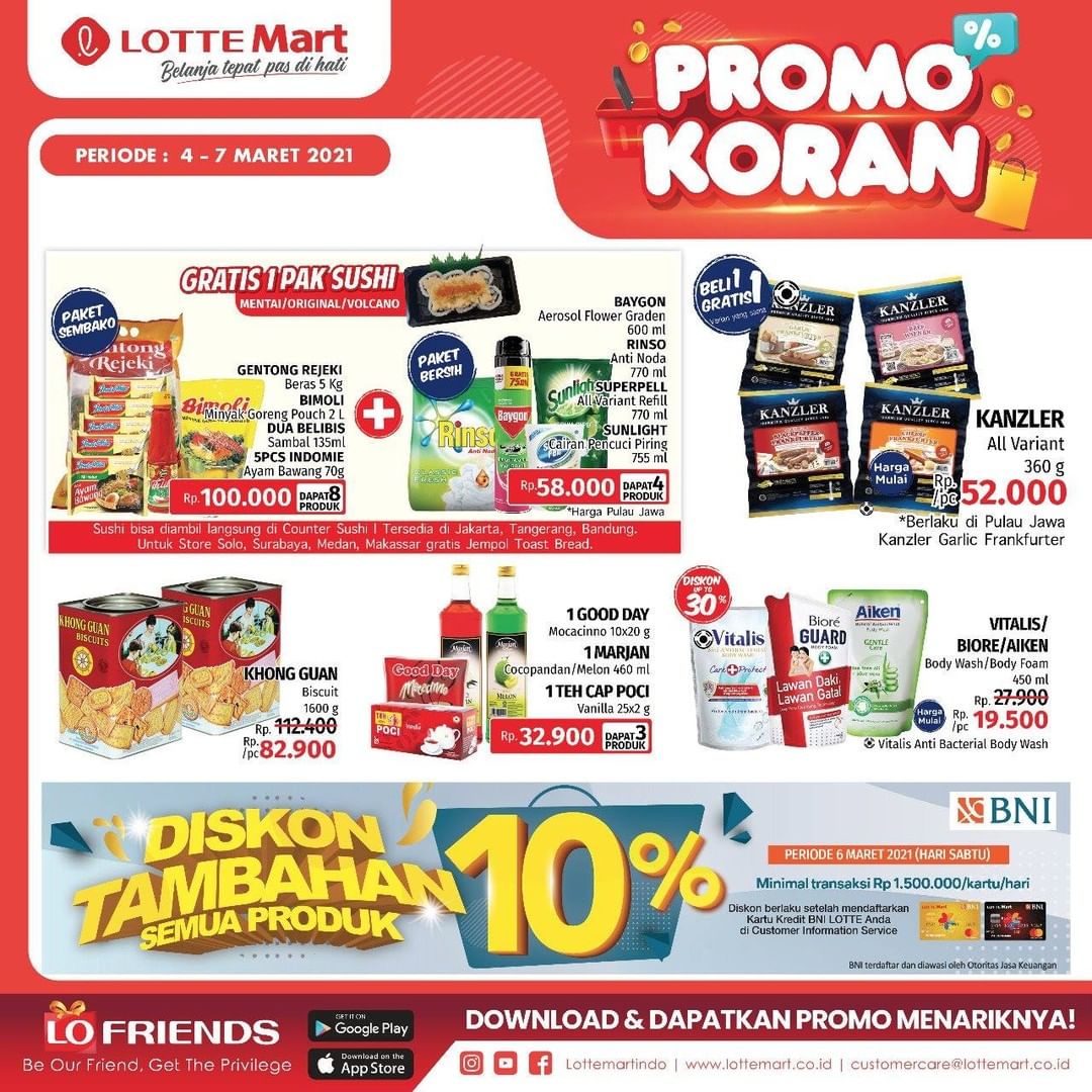 Katalog Promo Lottemart Akhir Pekan