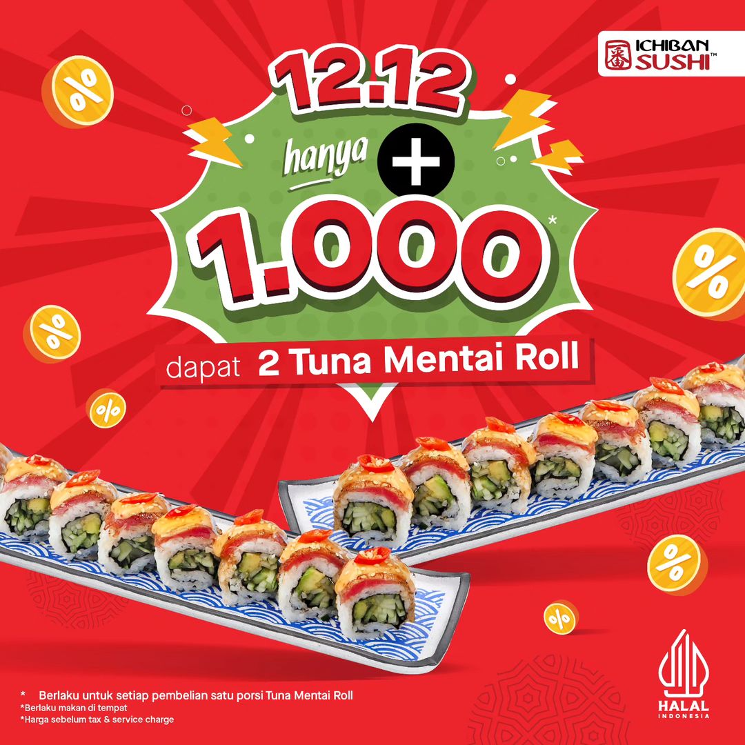 Ichiban store sushi promo