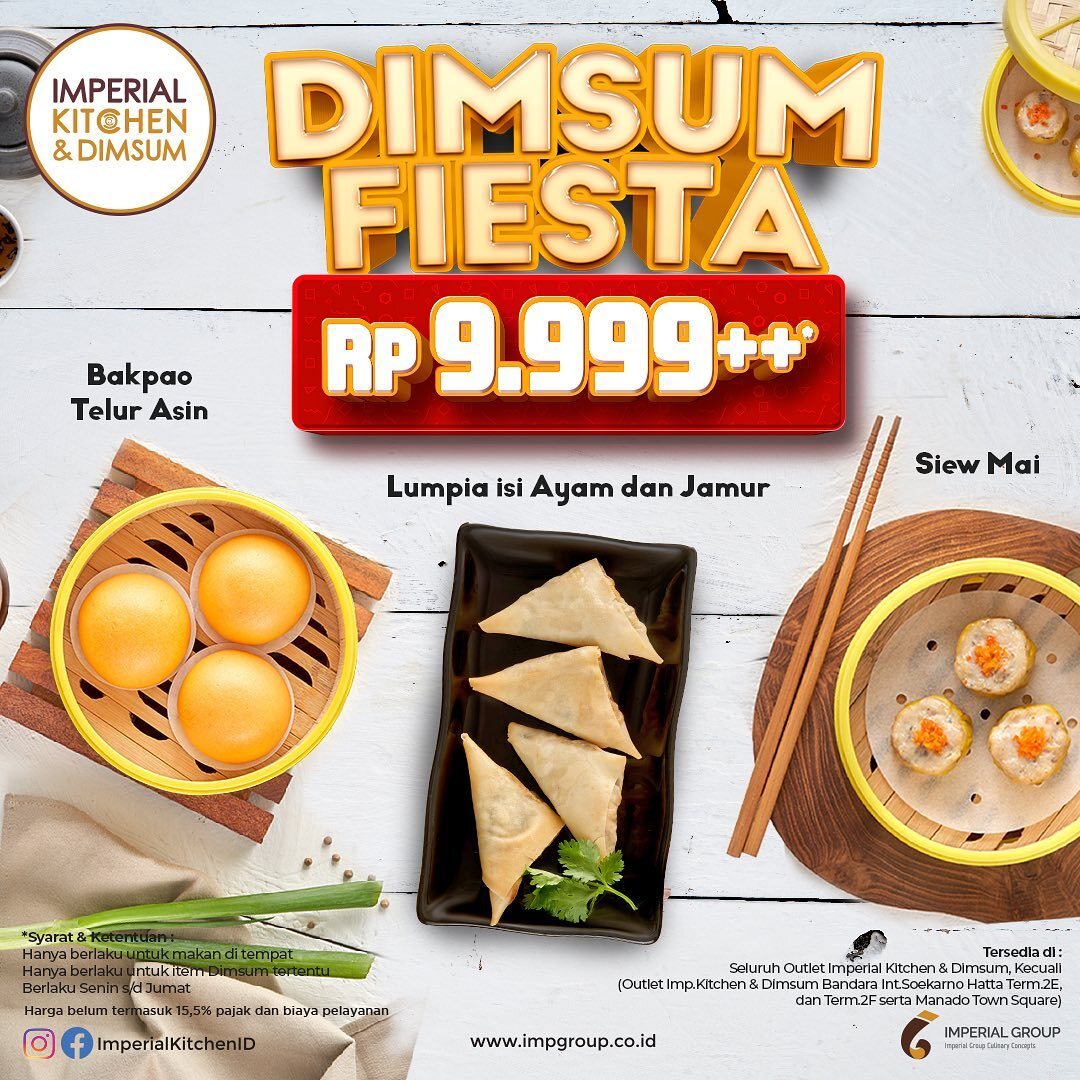 Promo Imperial Kitchen Dimsum Fiesta Rp9.999++