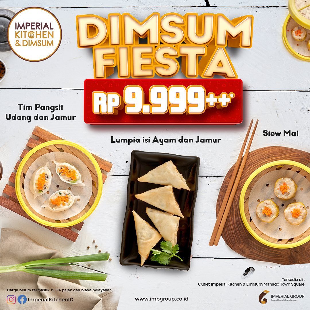 Promo Imperial Kitchen Dimsum Fiesta Rp9.999++