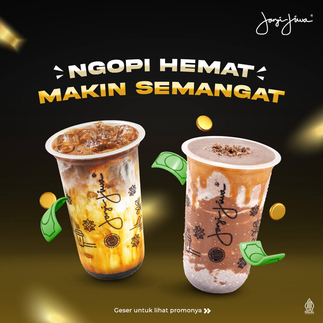 Promo Kopi Janji Jiwa Ngopi Hemat Maret