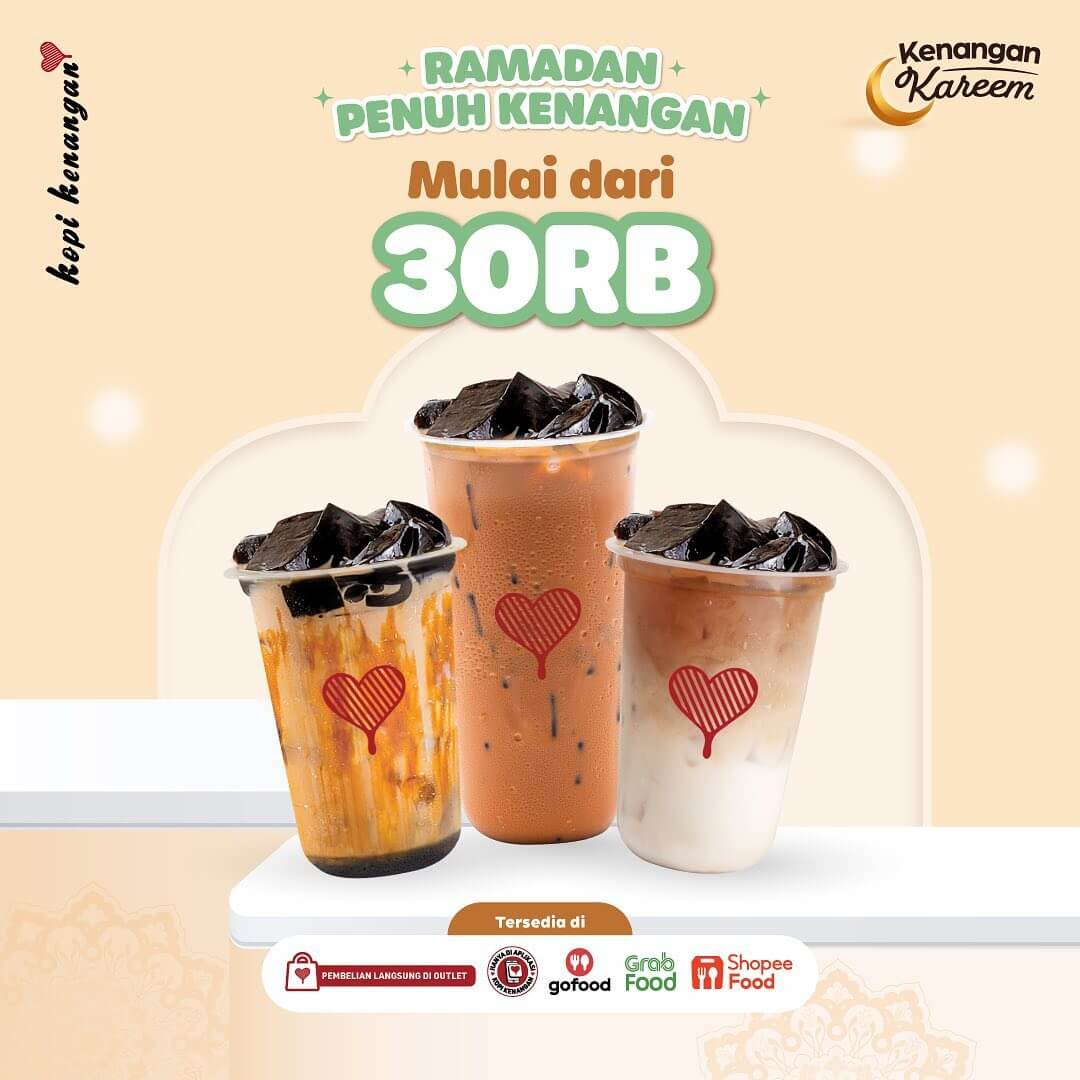 Promo Kopi Kenangan Paket Ramadhan Mulai Rp