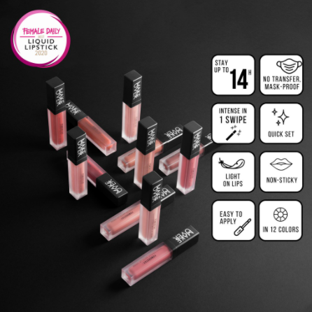 MAKE OVER Powerstay Transferproof Matte Lip Cream 7 g