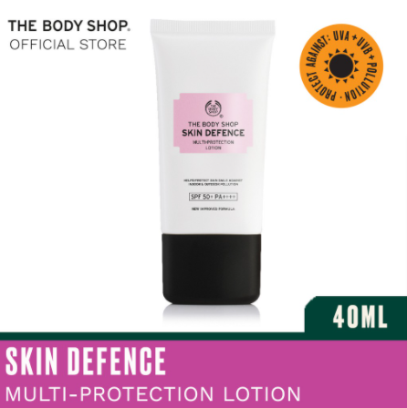 The Body Shop Skin Defence Multi-Protection Lotion SPF50+ Pa++++ Sun Block 40ml