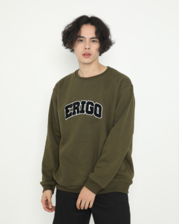 Erigo Sweatshirt Zuka Olive