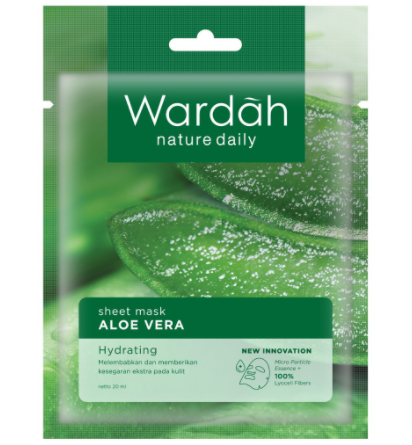 Wardah Nature Daily Sheet Mask Aloe Vera 20 ml