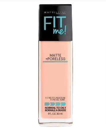Maybelline Fit Me! Matte + Poreless Foundation 128 Warm Nude