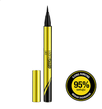 Watsons - MAYBELLINE Hypersharp Liner Eyeliner Black 0.5g