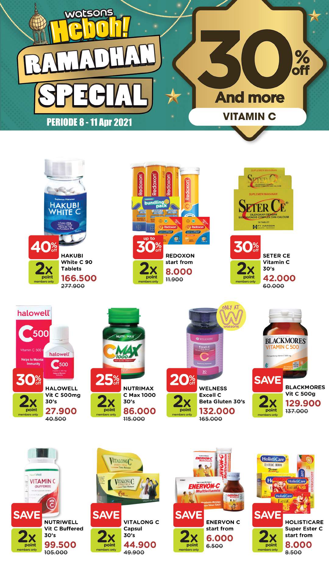 Katalog Promo Watsons Heboh Weekend Special