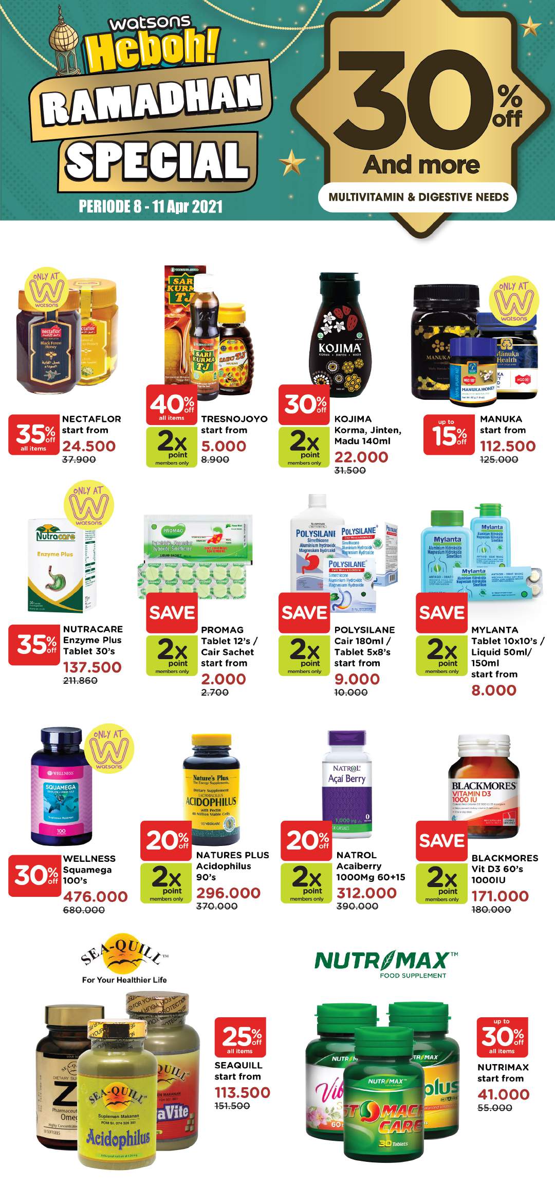 Katalog Promo Watsons Heboh Weekend Special