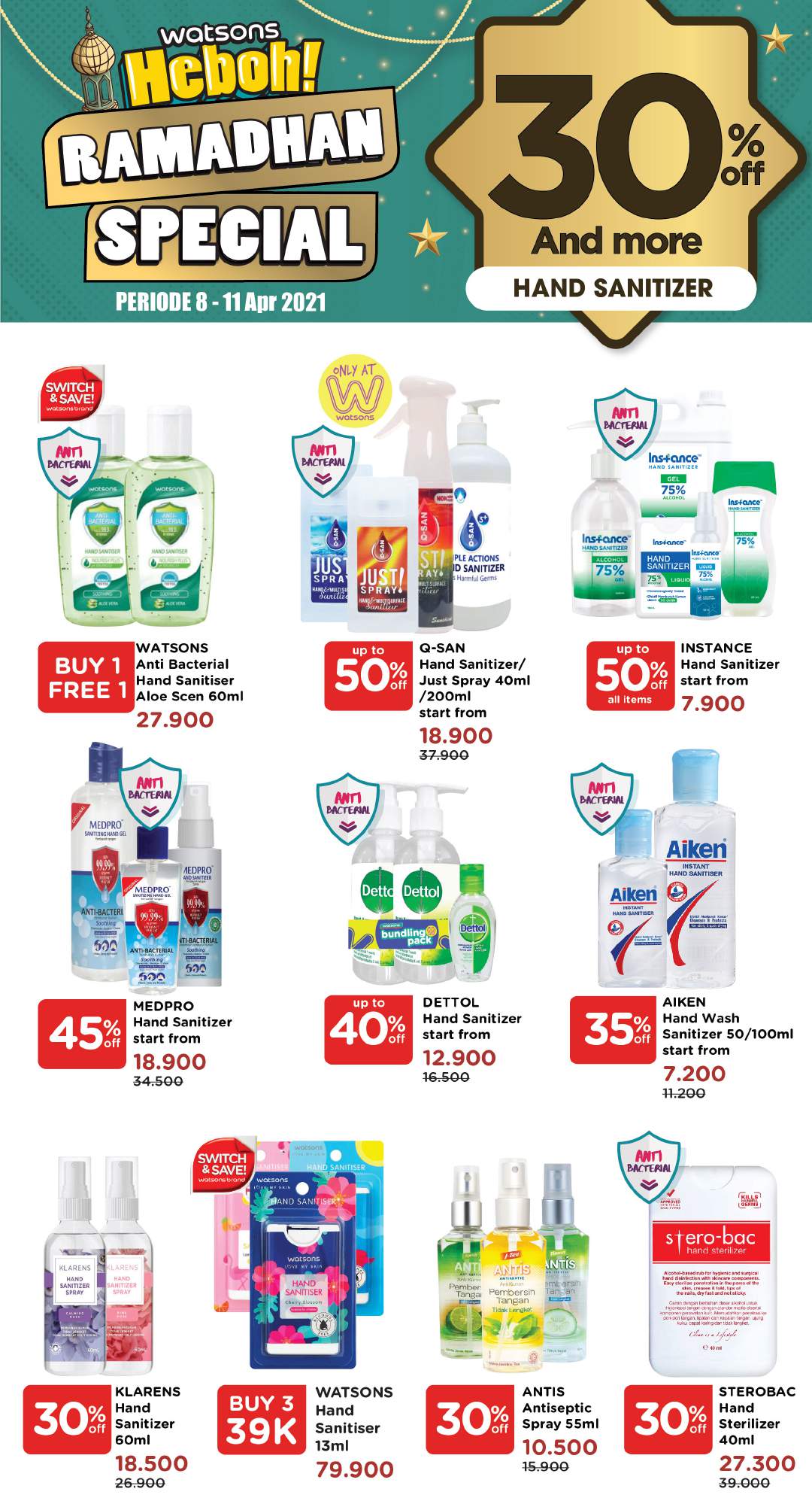 Katalog Promo Watsons Heboh Weekend Special