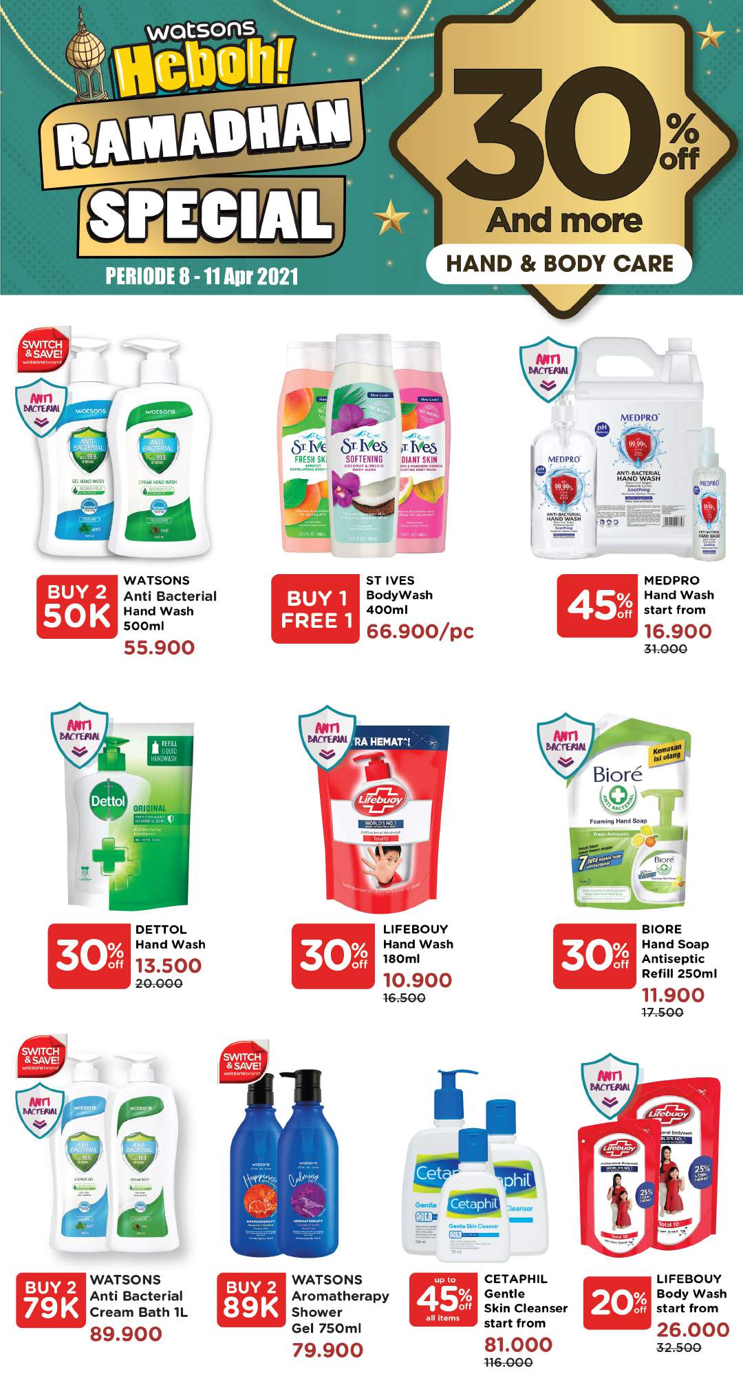 Katalog Promo Watsons Heboh Weekend Special